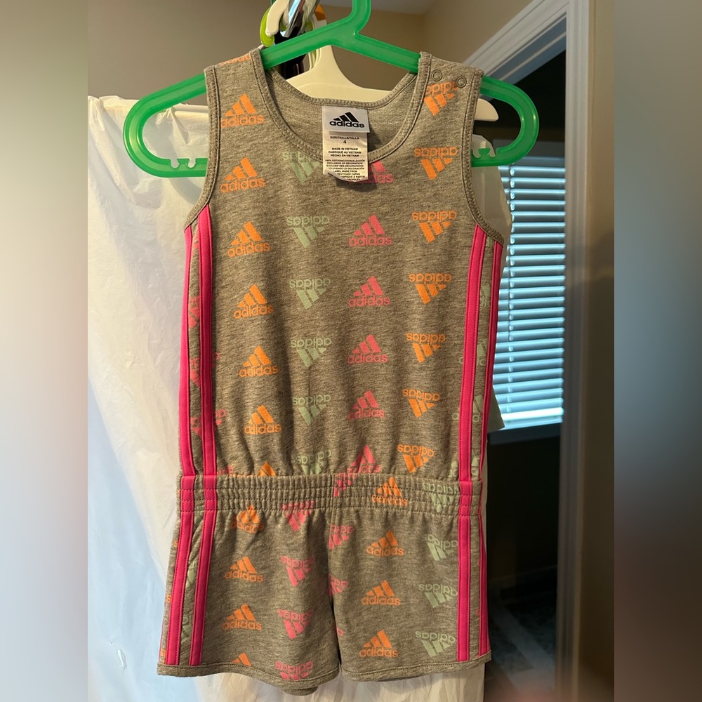 ADIDAS girl romper size 4T